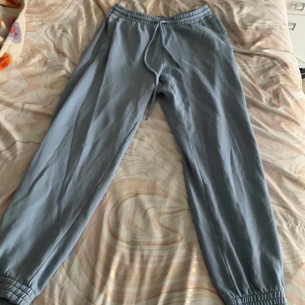 Light blue Aerie sweatpants